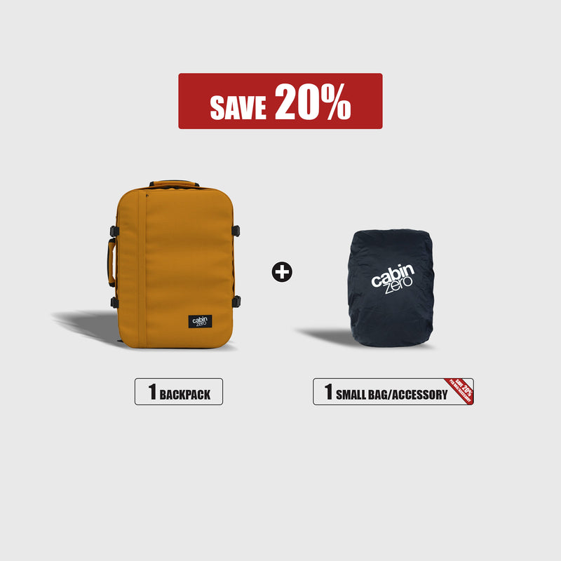 Backpack + Small Bag/Accessories